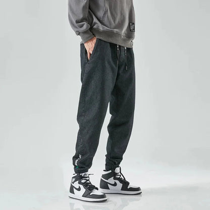 Klassieke denim joggers voor moeiteloos comfort en veelzijdige stijl | Roderick