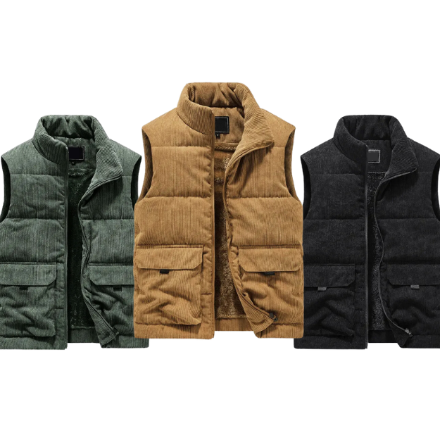 Heren Bodywarmer | Winter ontwerp | Warme Voering