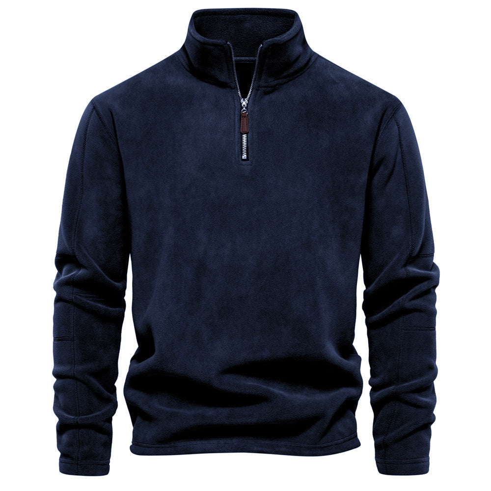 Truien Heren | Thermische Sweater | Half-Zip Staande Kraag | Winter