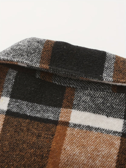 Heren Overhemdjasje | Klassiek Geruit | Casual & Comfortabel | Lente & Herfst