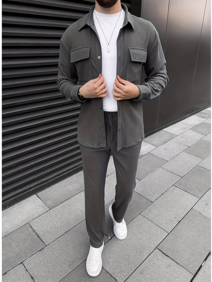 Corduroy Herenset | Trendy & Comfortabel | Casual Stijl & Moderne Elegant