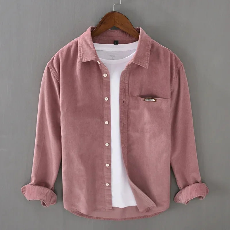 Heren Shirt | Straight | Met Knoopjes | Herfst