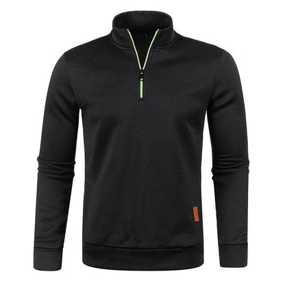 Truien Heren | Stijlvolle Coltrui Heren met Half Zip | Warme Wintertrui
