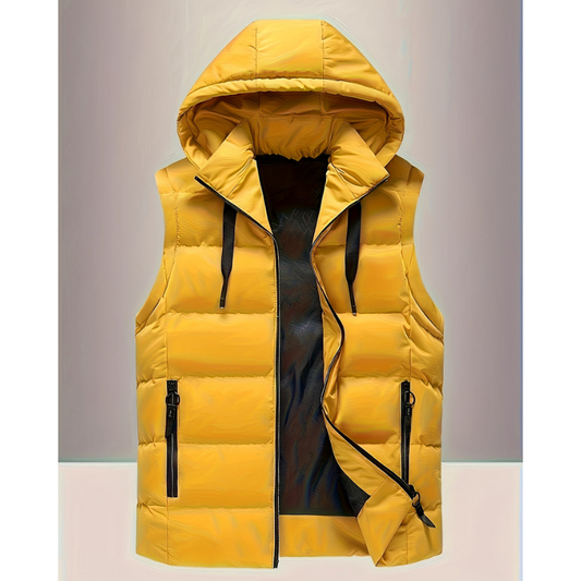 Heren Bodywarmer | Winter Vest met Capuchon | Licht & Warm Outdoor