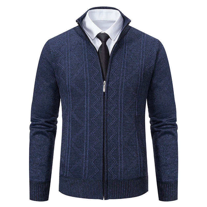 Luxe gebreid vest | Warm & Stijlvol | Zakelijk & Casual elegantie | Polyester