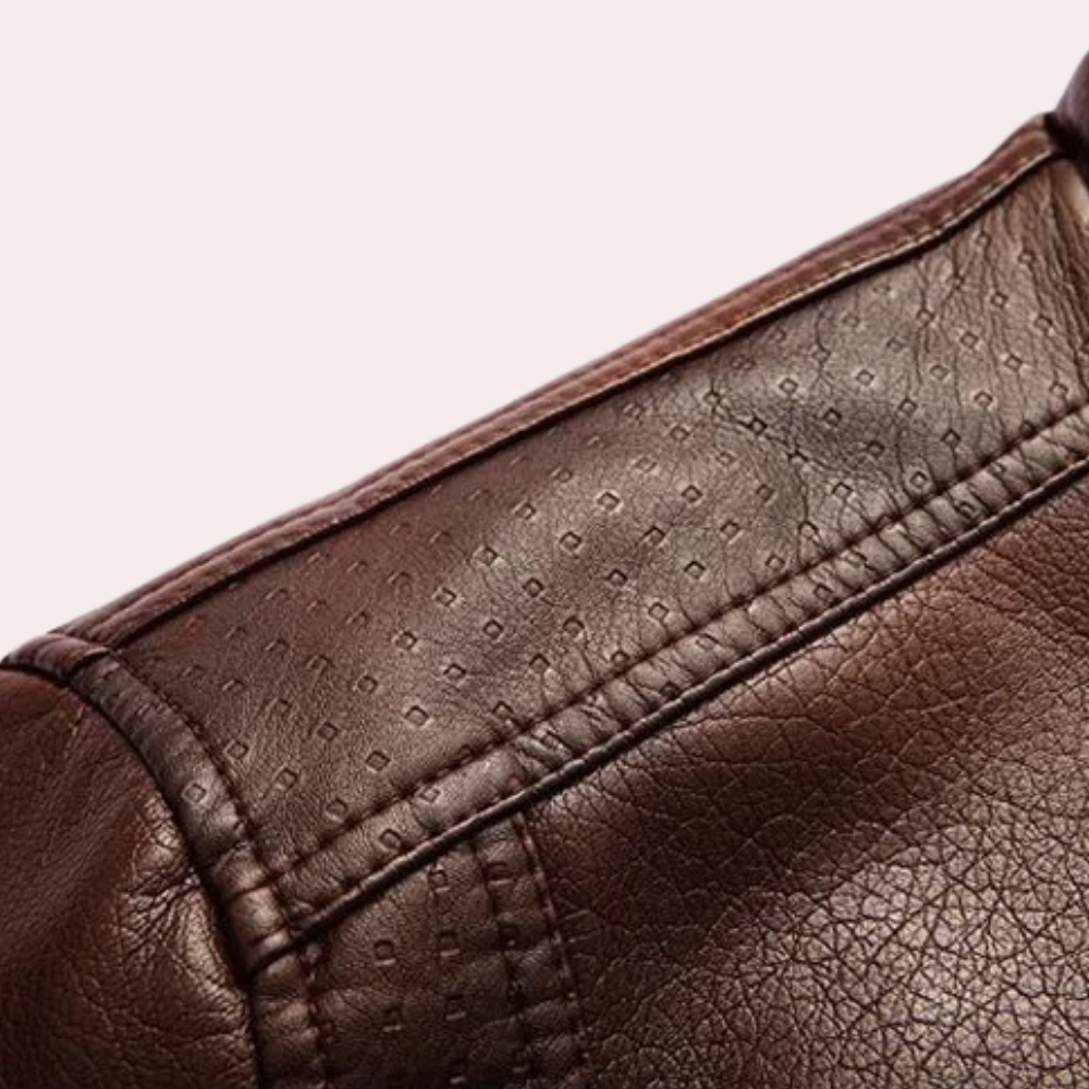 Winterjas Heren | Stijlvolle PU Leren Jas | Tijdloze Stijl