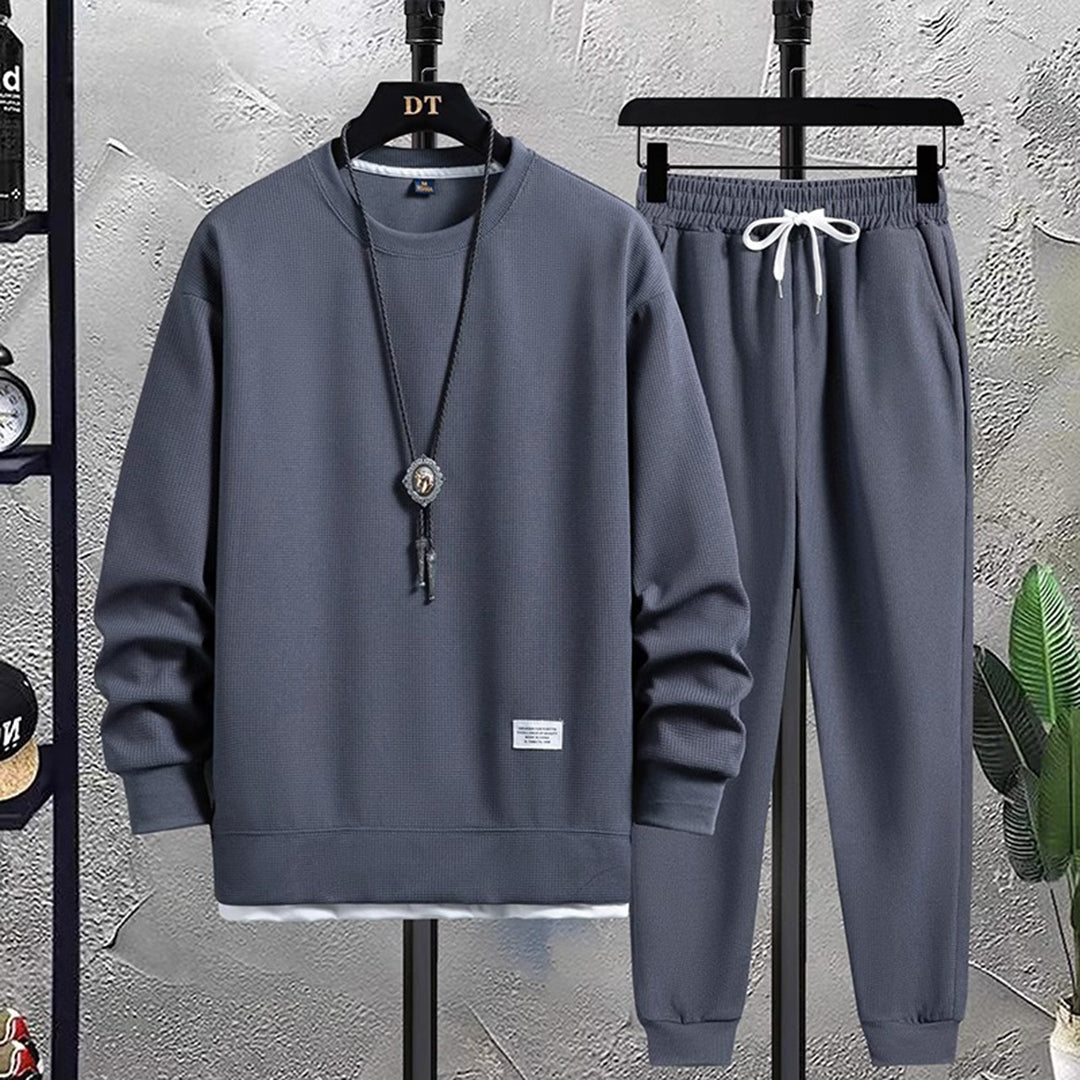 Comfortabele jogging set voor heren met behaaglijk gevoel en relaxte pasvorm | Dex