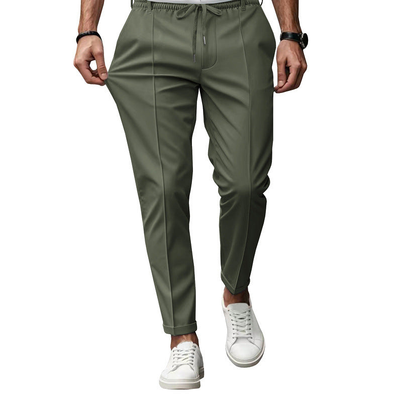 Elegante nette broek heren in groen