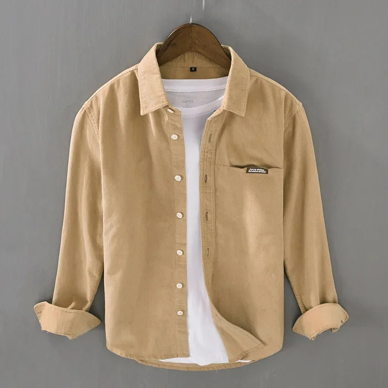 Heren Shirt | Straight | Met Knoopjes | Herfst
