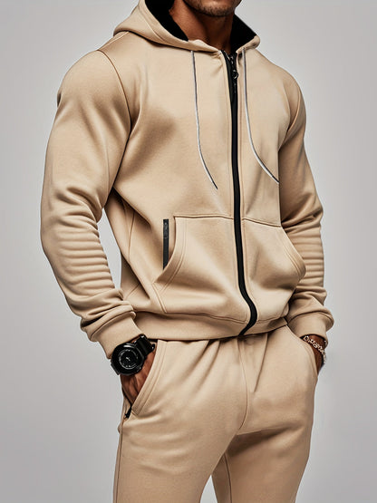 Heren Trainingspak | Hoodie & Joggingbroek | Comfortabel & Casual | Voor Sport & Vrije Tijd