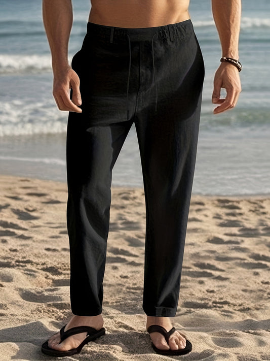 Heren Casual Broek | Losse Pasvorm | Ademend Katoen | Urban & Outdoor