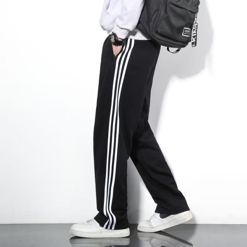 Joggingbroek heren | Straight leg | Met Ritszakken | Winter