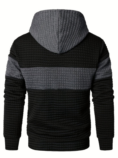 Heren Hoodie | Color Block | Ademend & Casual | Outdoor
