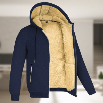 Winterjas Heren | Dik Gewatteerd & Gevoerd | Loose Fit Tussenjas