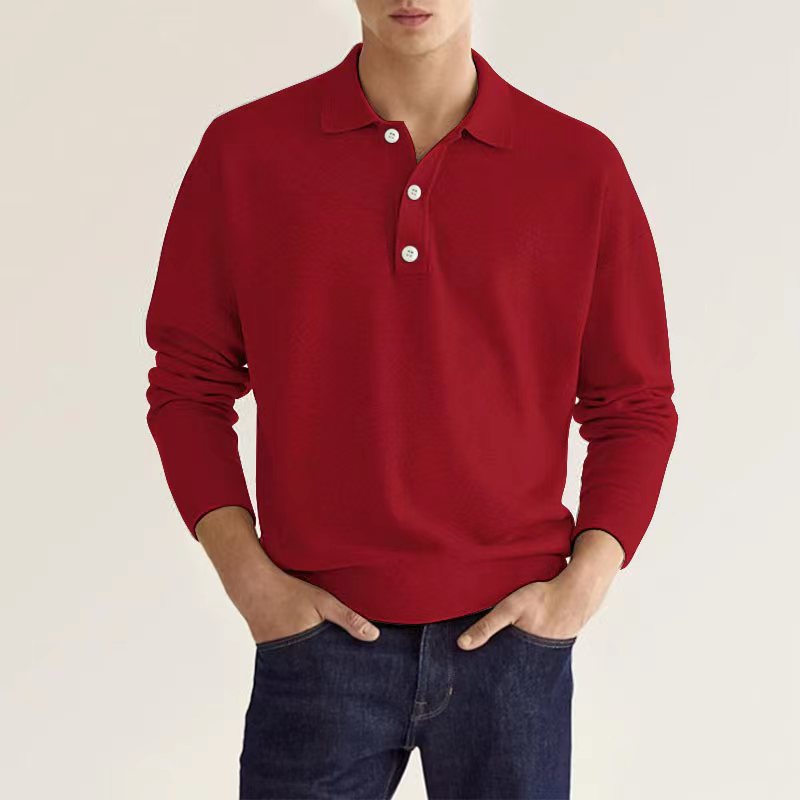 Heren Polo trui | Tijdloos & Casual | Zachte Stoffen Blend | Comfortabele pasvorm