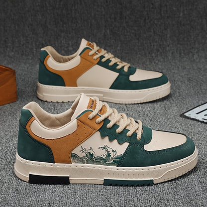 Heren Skateboard Sneakers | Antislip & Trendy | Zachte Zool | Casual & Sport