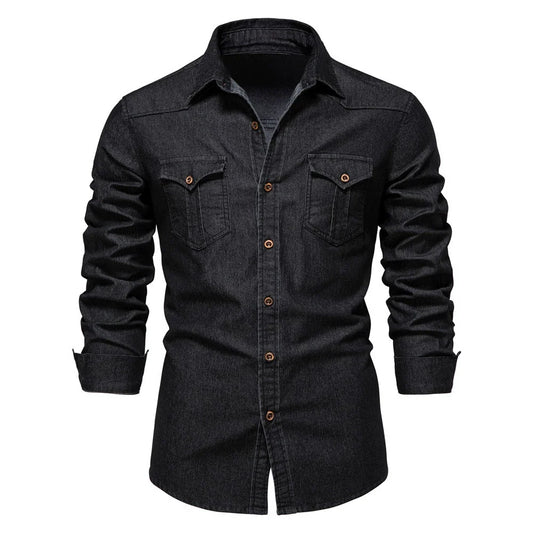 Heren Shirt | Slimfit | Lange Mouw |  Lange mouwen
