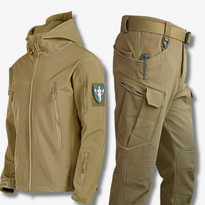 Winterjas Heren Set | Softshell Jas & Broek | Waterdicht & Winddicht
