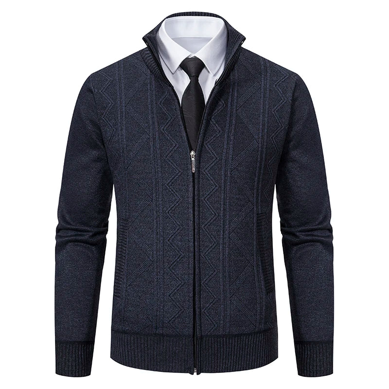 Luxe gebreid vest | Warm & Stijlvol | Zakelijk & Casual elegantie | Polyester