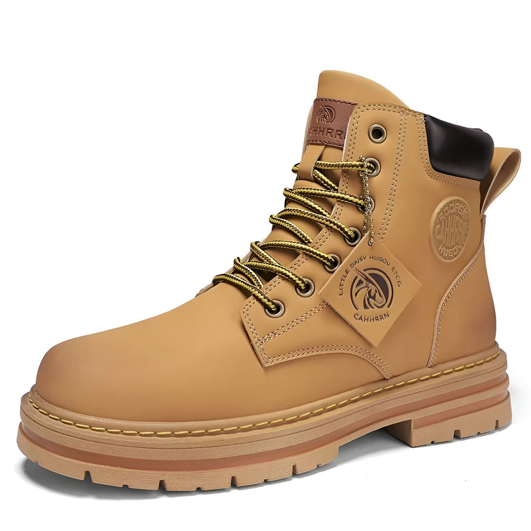 Luxe Lace-Up Waterdichte Winterlaarzen voor Mannen met Duurzame Zool en Knusse Wamrth | Daniel