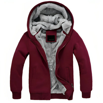 Winterjas Heren | Capuchon & Pluche Afwerking | Tussenjas heren