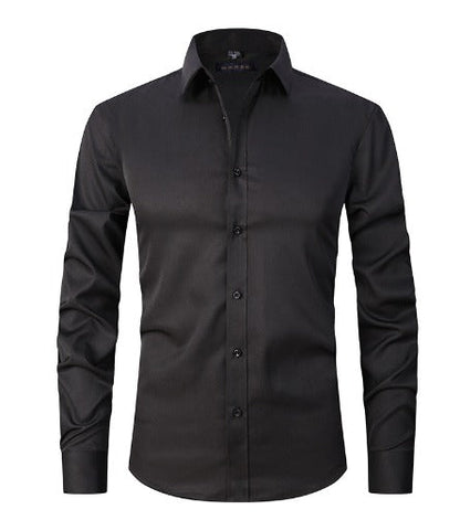 Overhemd Heren | Strijkvrij Kledingstuk | Slim Fit | Elegant Design
