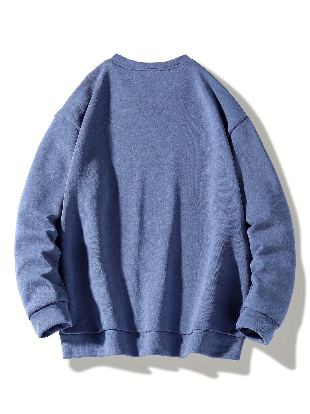 Truien Heren | Effen Kleur Sweatshirt |  Ronde Hals & Veelzijdige Stijl