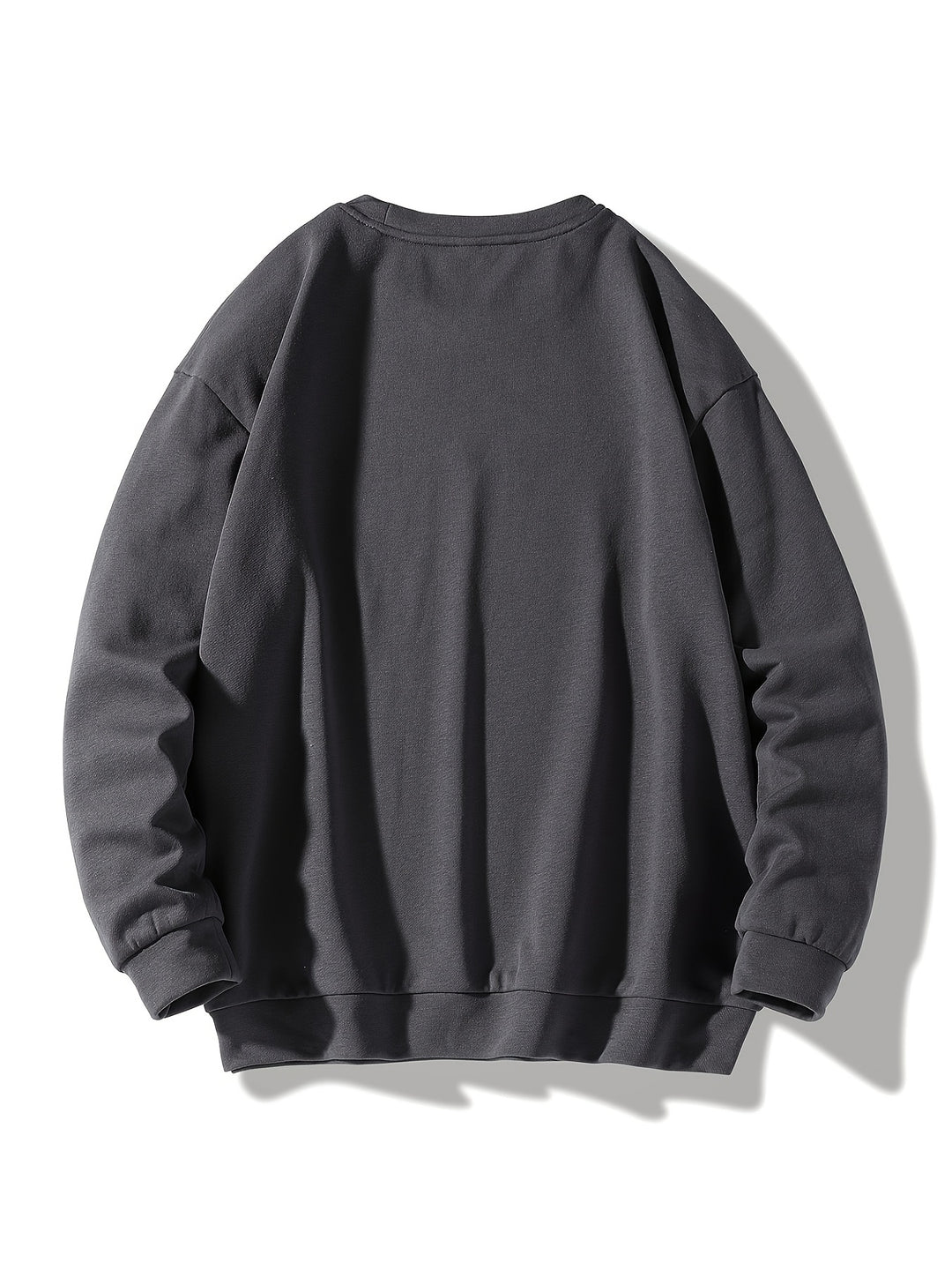 Truien Heren | Effen Kleur Sweatshirt |  Ronde Hals & Veelzijdige Stijl
