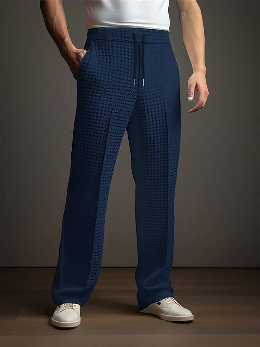 Heren Broek | Duurzaam & Getextureerd | Rechte Pasvorm | Streetwear Stijl