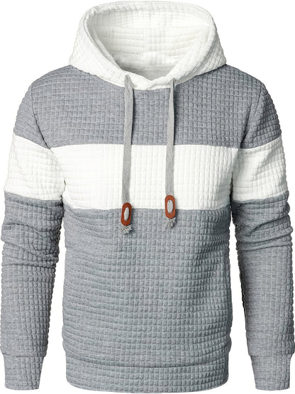 Heren Hoodie | Color Block | Ademend & Casual | Outdoor