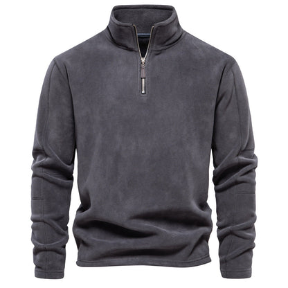 Truien Heren | Thermische Sweater | Half-Zip Staande Kraag | Winter