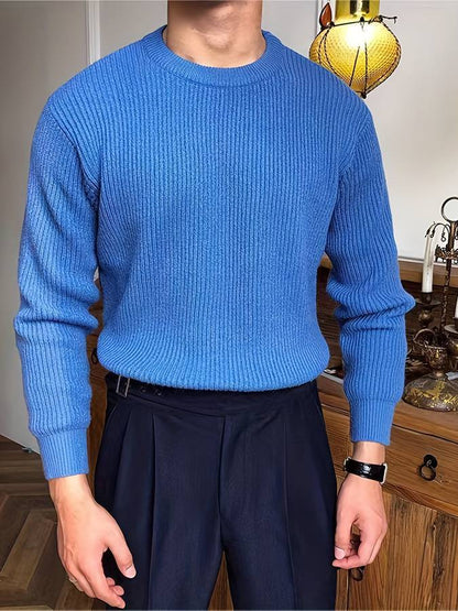 Truien Heren | Gebreide Ribbel Sweater | Tijdloze Warmte & Comfort