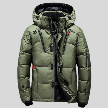 Charmante winterjas met capuchon voor ultieme warmte en tijdloze elegantie | Marcel