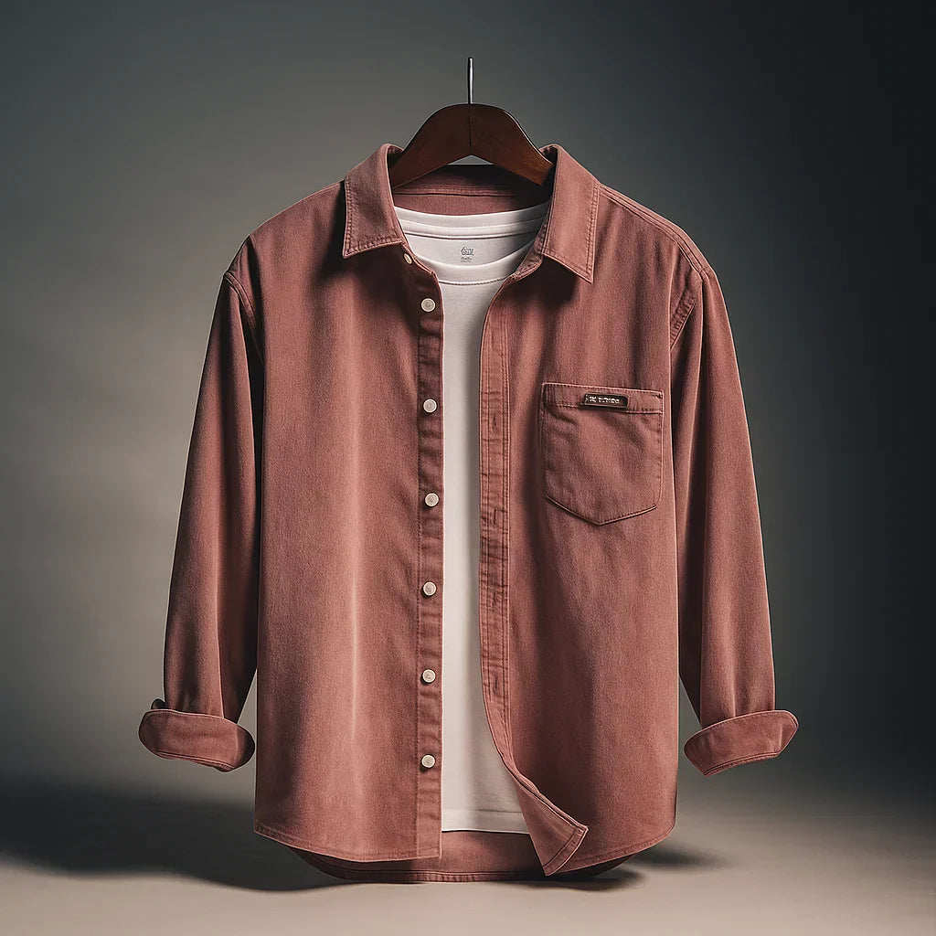Heren Shirt | Straight | Met Knoopjes | Herfst