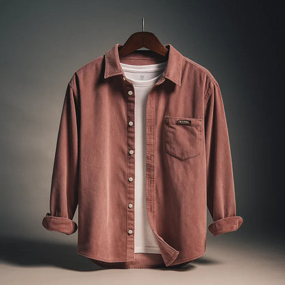 Heren Shirt | Straight | Met Knoopjes | Herfst