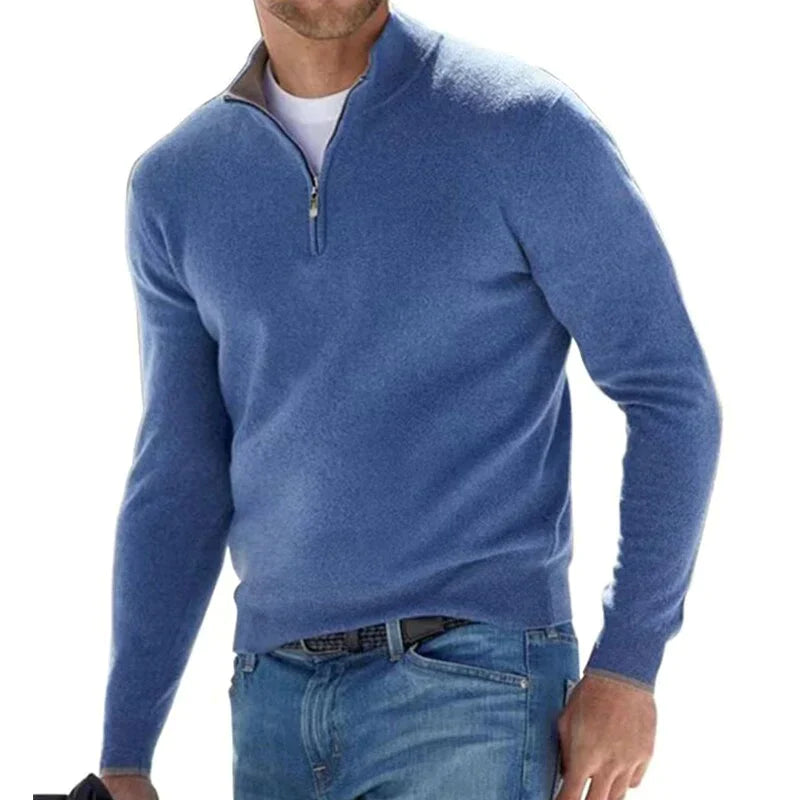 Truien Heren | Zip-Up Trui | Stijlvol & Comfort