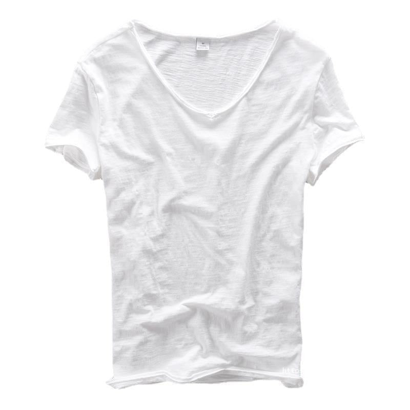 Heren T-shirt | Diepe V-Hals | Ademend & Lichtgewicht