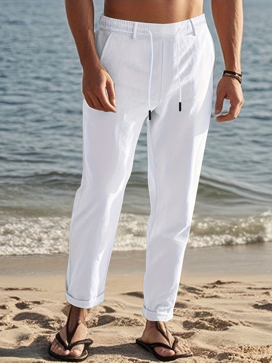 Heren Casual Broek | Losse Pasvorm | Ademend Katoen | Urban & Outdoor