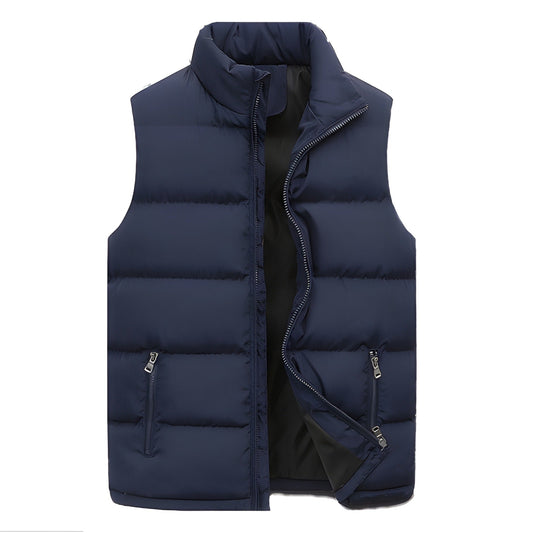 Heren Bodywarmer | Dikke Vulling & Rits | Luxe Mouwloos Vest | Winter