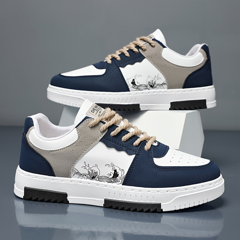 Heren Skateboard Sneakers | Antislip & Trendy | Zachte Zool | Casual & Sport