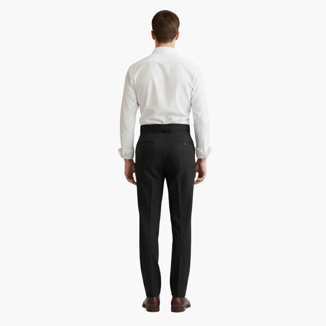 Heren Broek | Straight | Hoge Taille | Lente