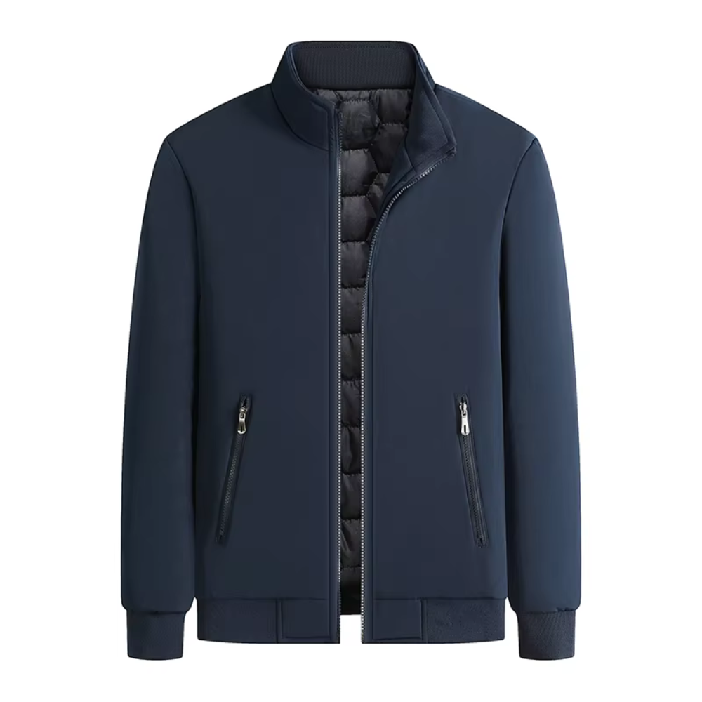 Winterjas Heren | Gevoerde Jas | Warm & Modern Design