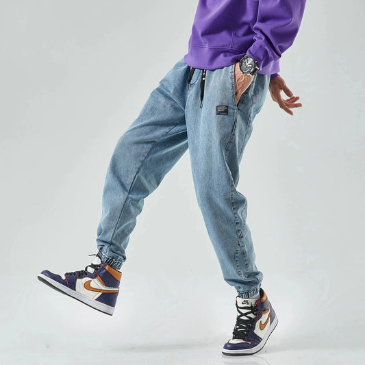 Klassieke denim joggers voor moeiteloos comfort en veelzijdige stijl | Roderick