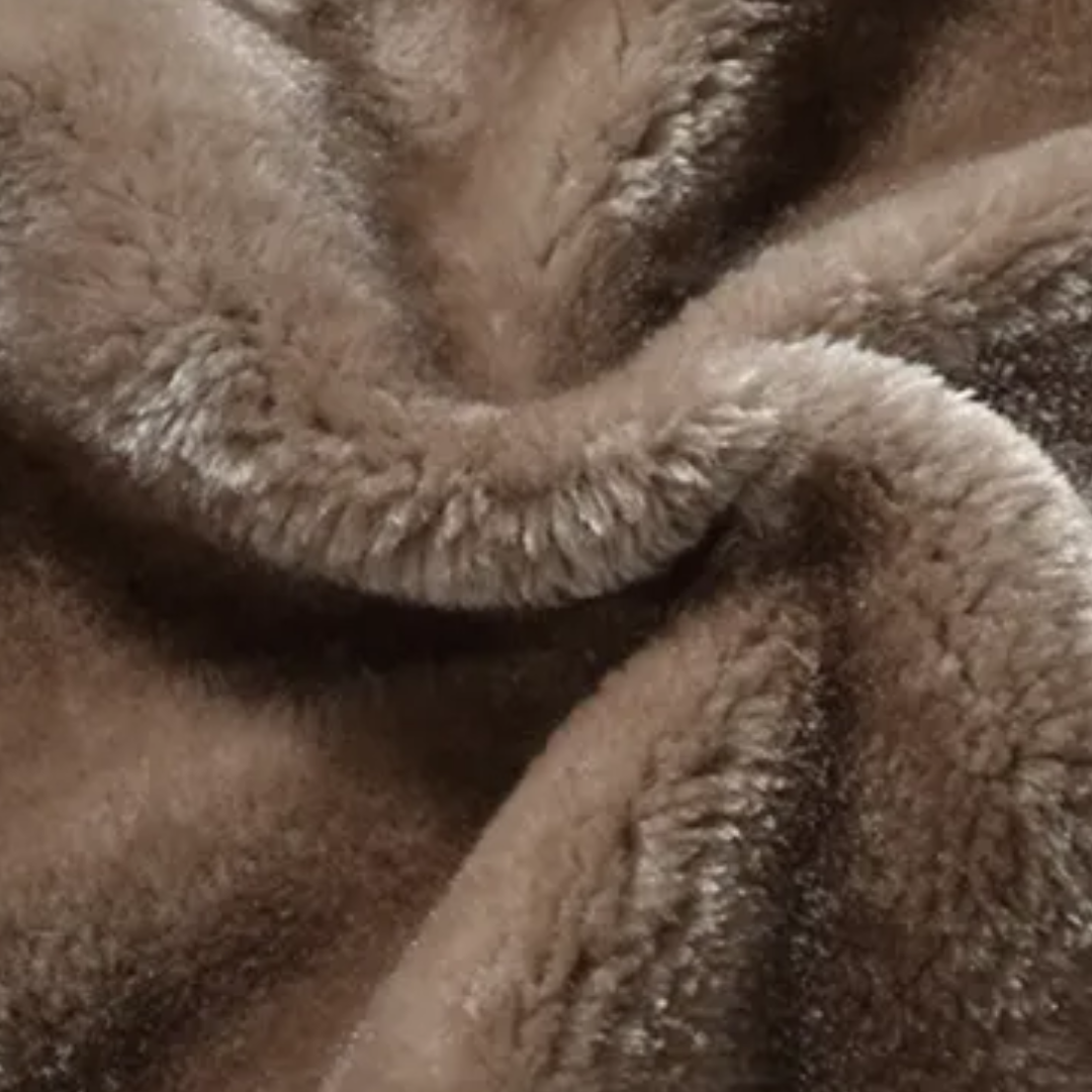 Heren jas van imitatieleer met sherpa voering van fleece voor ultieme warmte | Jace
