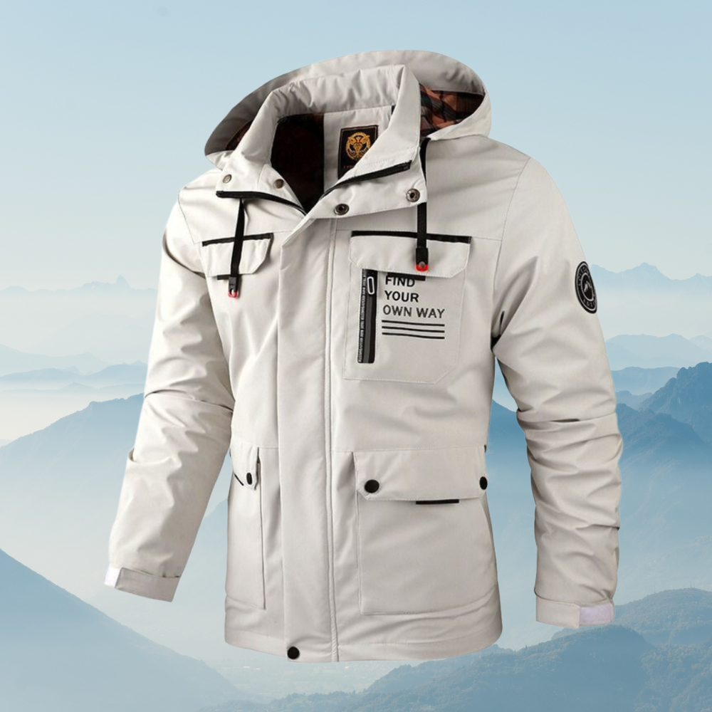 Winterjas Heren | Ultralicht Windjack | Capuchon