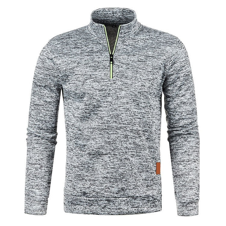 Truien Heren | Stijlvolle Coltrui Heren met Half Zip | Warme Wintertrui