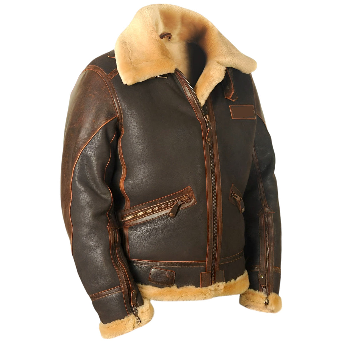 Premium Leren Bomberjack met Zachte Voering voor Ultieme Warmte en Stijl | Lars