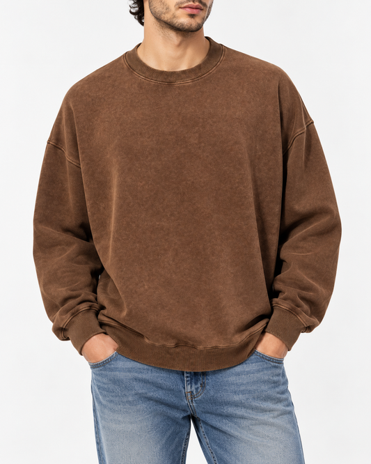 Truien Heren | Warm & Casual | Oversized O-hals Sweater Heren