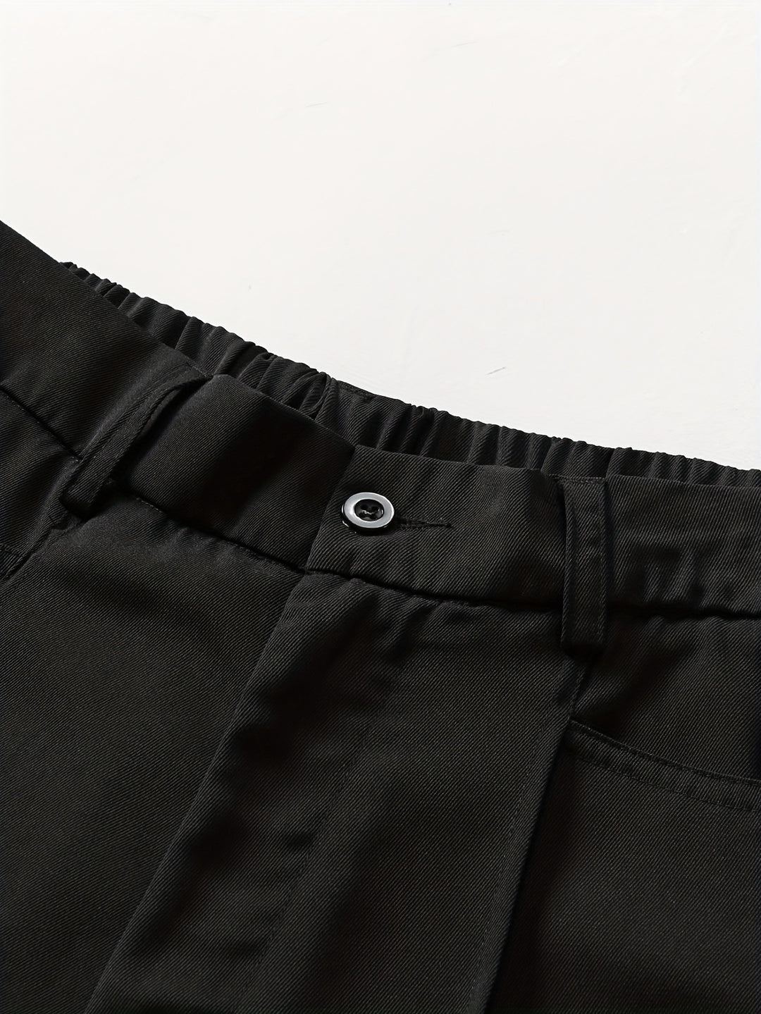 Heren Wijde Broek | Casual Loose Fit | Geplooid & Stijlvol | Perfect voor Werk & Kantoor