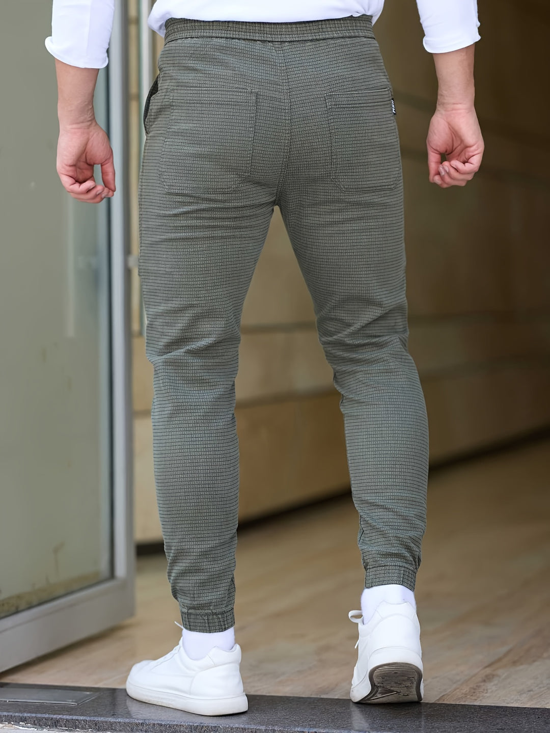 Heren Joggingbroek | Losse Harembroek | Katoenblend & Trekkoord | Casual & Comfortabel